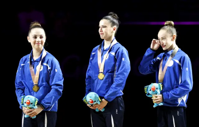 Cyprus gymnastics gold