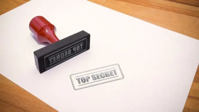 Top secret stamp