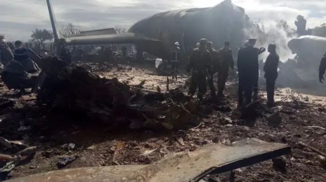 Algerian military plane