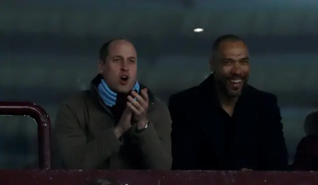 Prince William and John Carew