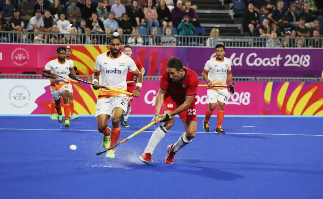 India v England, men's hockey