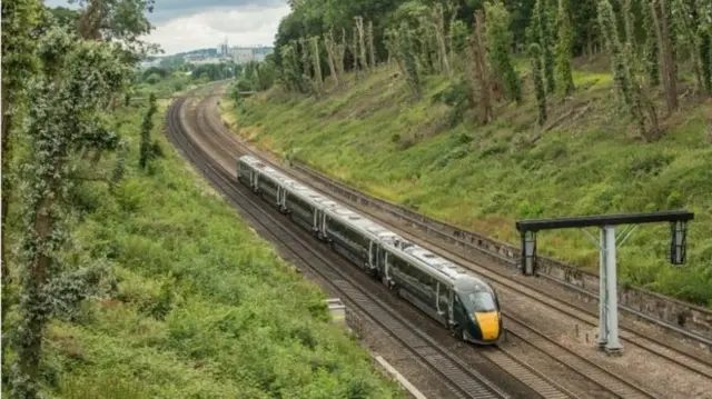 A GWR train