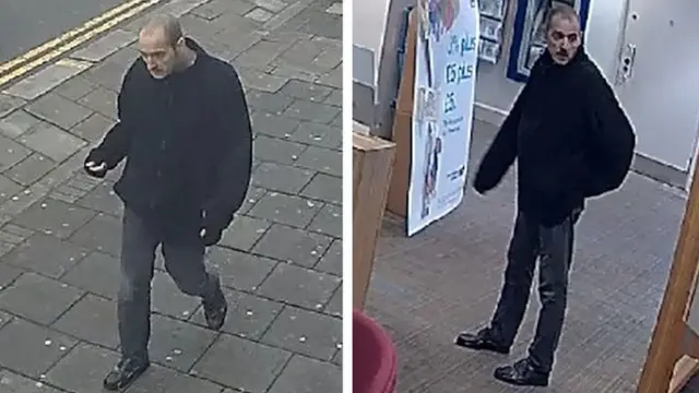 CCTV of suspect