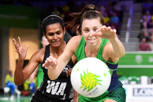 Northern Ireland Fiji netball