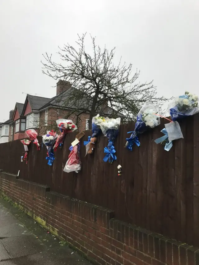 Flowers at Hither Green