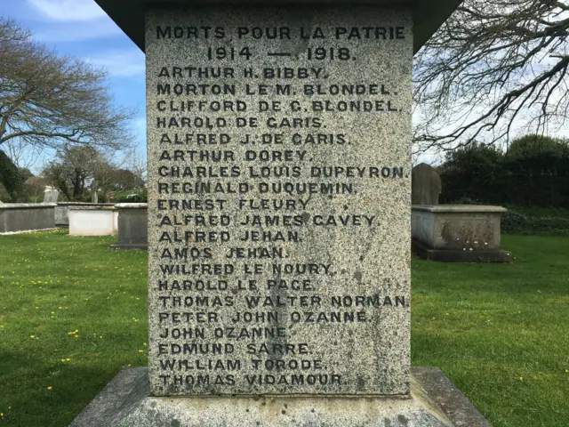 St Saviour war memorial