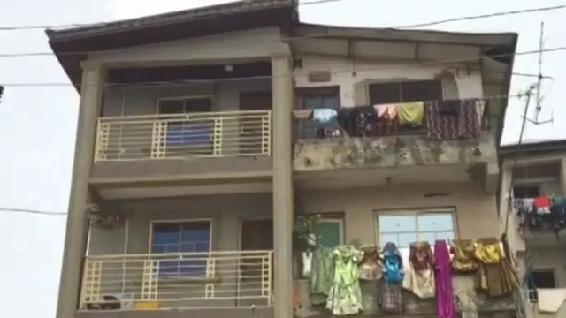 A building in the Bamgbose area of Lagos island