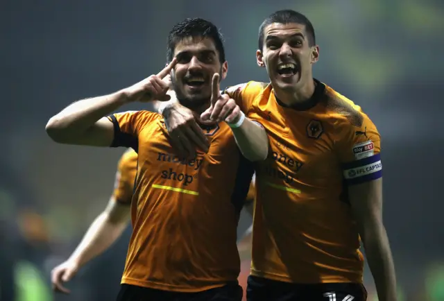 Ruben Neves and Conor Coady