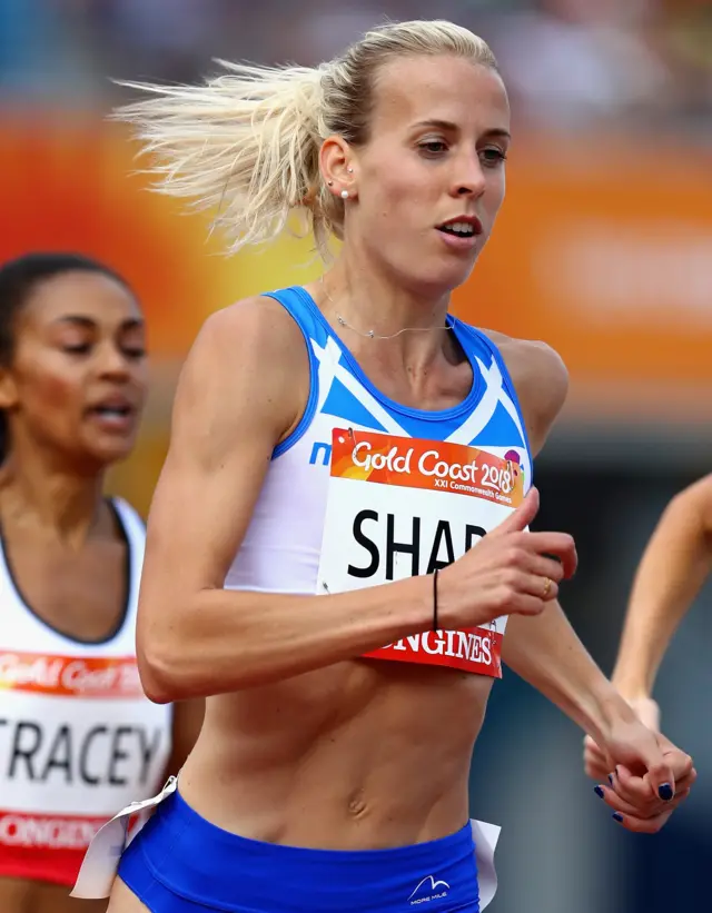 Lynsey Sharp of Scotland