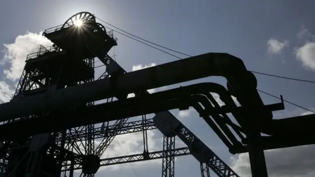 The headstocks at Hatfield Colliery