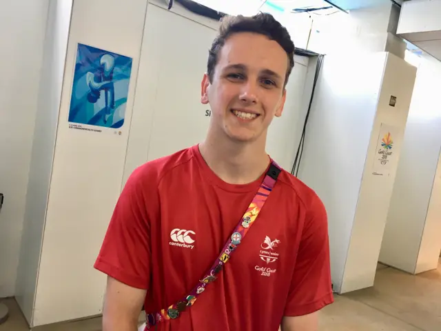 Welsh diver Aidan Heslop