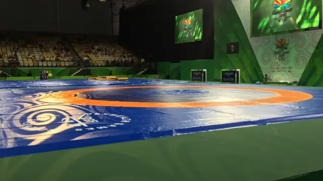 Wrestling mat