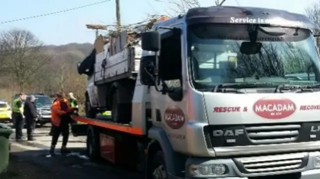 Flytipping van