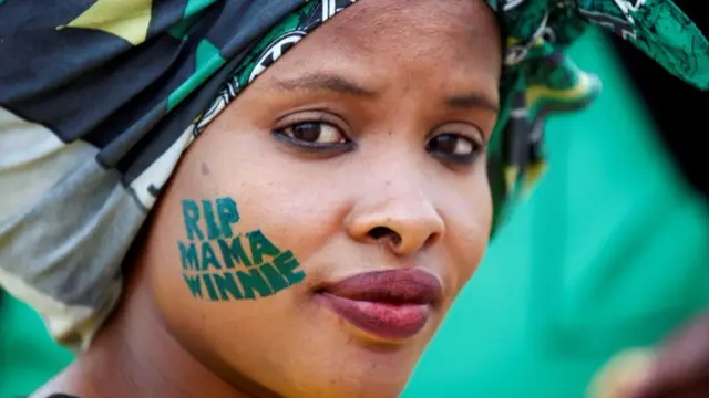 An admirer of Winnie Madikizela-Mandela