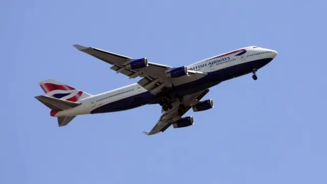 Flight takes off from Heathrow