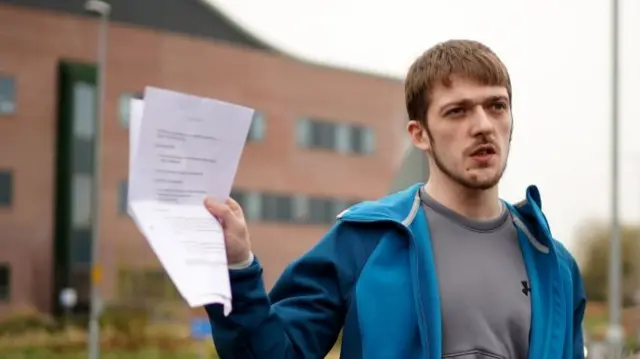 Tom Evans at Alder Hey Children's Hospital