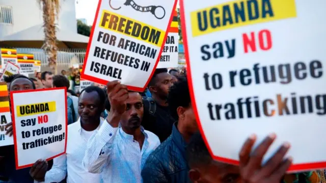 Migrants holding protests in Israel