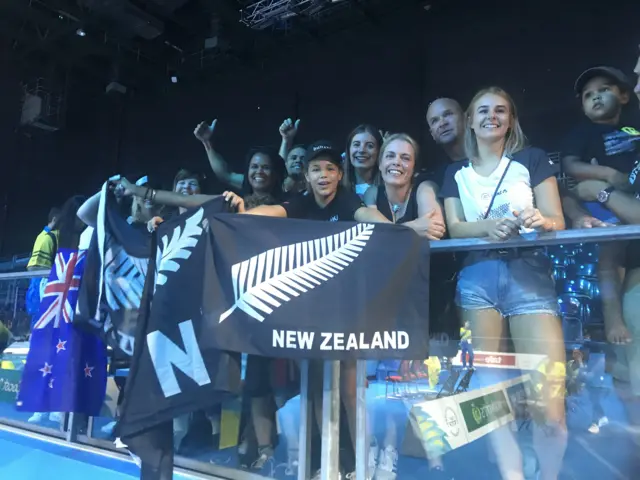 New Zealand fans