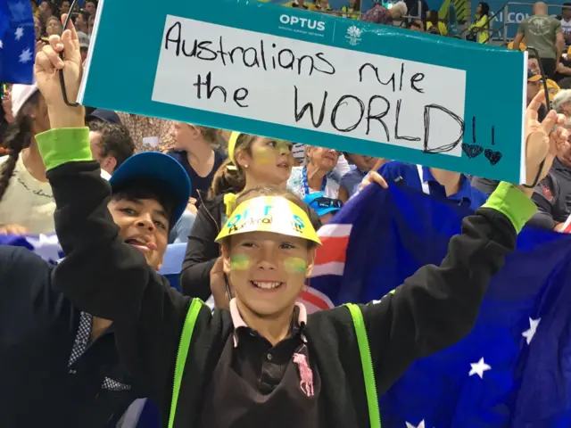 Australian fans