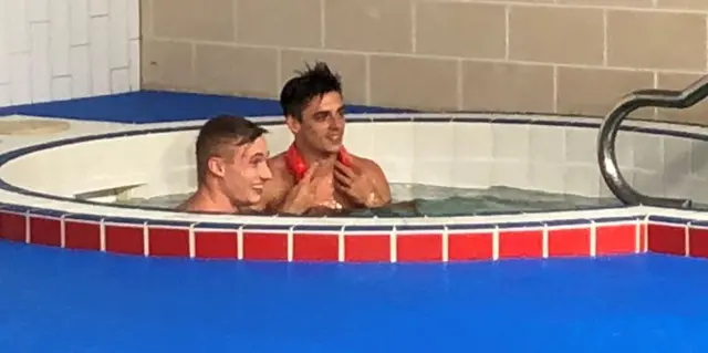 Chris Mears and Jack Laugher