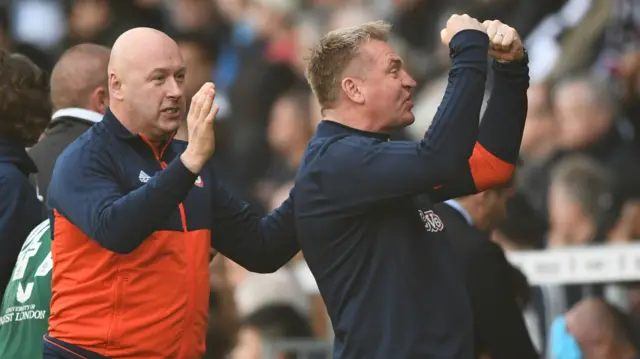 Brentford celebrate