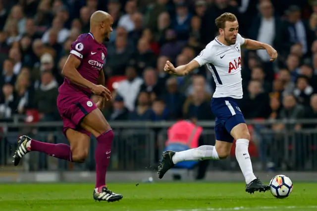 Harry Kane Vincent Kompany