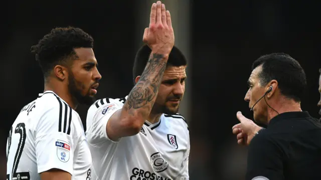 Fulham complain