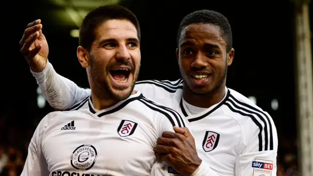 Fulham celebrate