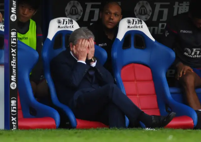 Roy Hodgson reacts