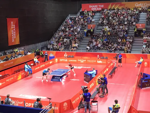 Table tennis venue