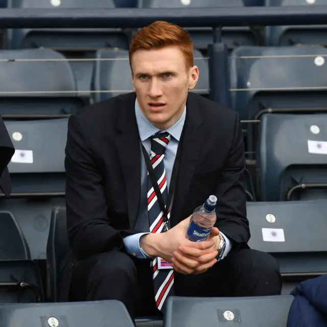 Outgoing Rangers defender David Bates