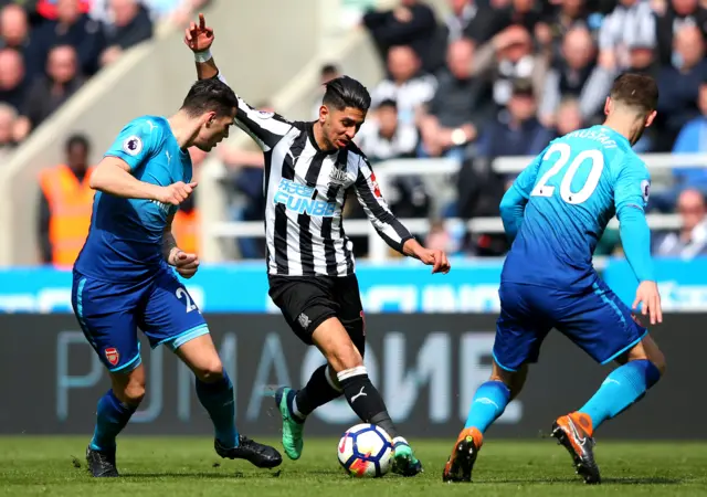 Ayoze Perez, Granit Xhaka, Shkodran Mustafi