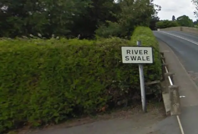 River Swale sign