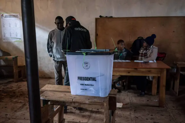 Polling booth