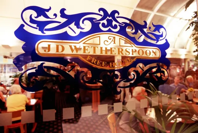 Wetherspoon sign