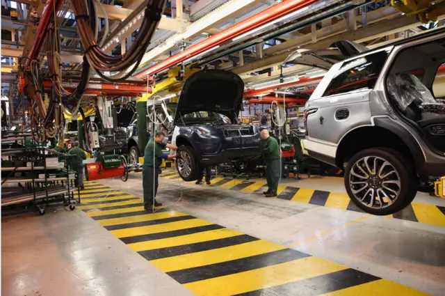 JLR production line