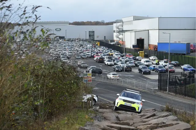 Jaguar Land Rover Solihull site