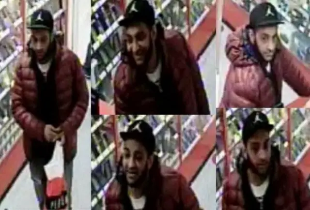 CCTV images of man Leicestershire Police wish to speak to