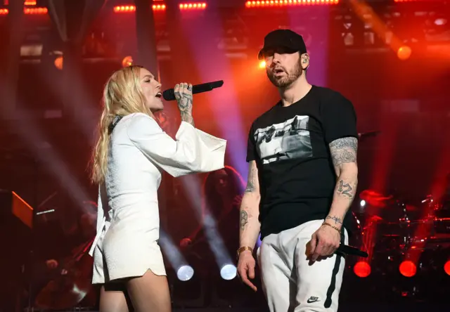 Eminem and Skylar Grey