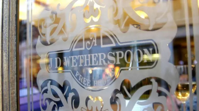 Wetherspoon window