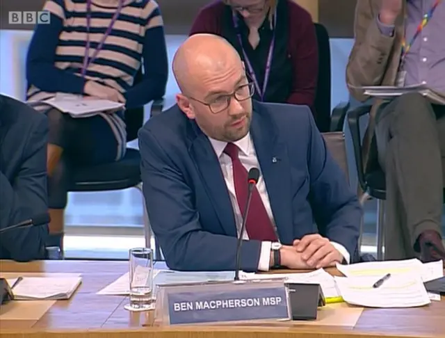 SNP MSP Ben Macpherson