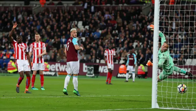 Marko Arnautovic of West Ham United