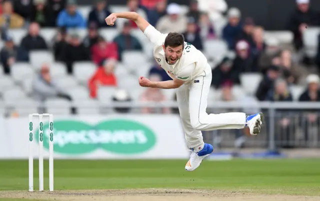 Nottinghamshire's Harry Gurney