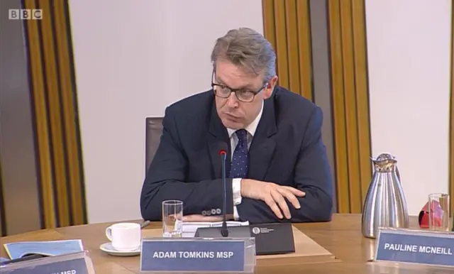 Tory MSP Adam Tomkins