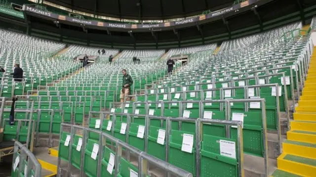 Safe standing at Celtic