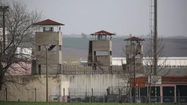 A prison in the Edirne border region