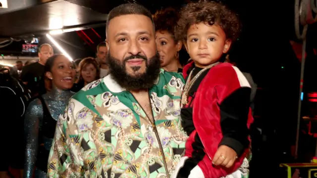 DJ Khaled and Asahd