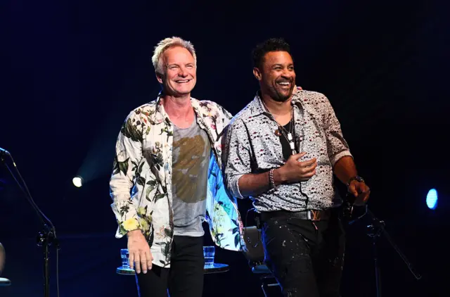 Sting and Shaggy