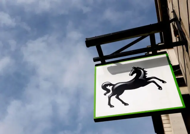 Lloyds sign. Pic: AP