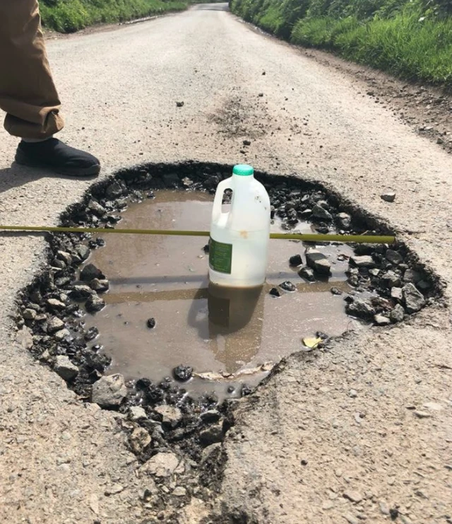 pothole